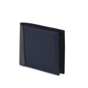 Moleskine Classic, Leather Horizontal Wallet Coin, Flap, Sapphire Blue (Other)