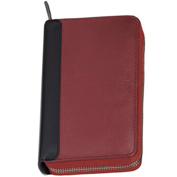 Moleskine Classic, Leather Zip Wallet, Bordeux Red (Other)