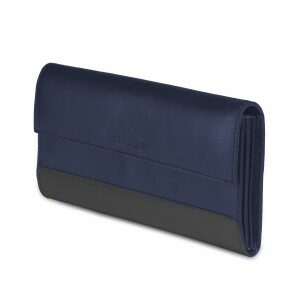 Moleskine Classic, Leather Continental Wallet, Sapphire Blue (Other)