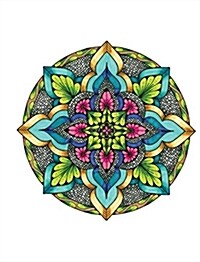 Tangleeasy Guided Journal Mandala (Hardcover)