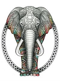 Tangleeasy Lined Journal Elephant (Hardcover)