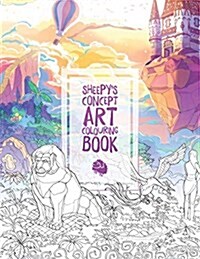 Mrsuicidesheeps Concept Art Colouring Book (Paperback)