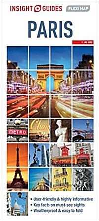 Insight Guides Flexi Map Paris (Sheet Map, 6 Revised edition)