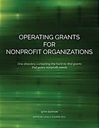 Operating Grants for Nonprofit Organizations (Paperback)