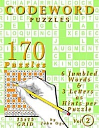 Codeword Puzzles: 170 Puzzles, Volume 2 (Paperback)