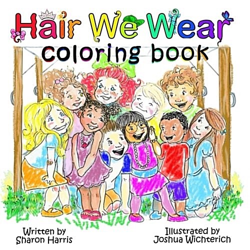 Hair We Wear Coloring Book (Paperback)