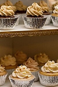 Sophisticated Buttercream Cupcakes: 150 Page Lined 6 X 9 Notebook/Diary/Journal (Paperback)