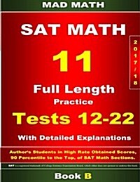 2018 New SAT Math Tests 12-22 Book B (Paperback)