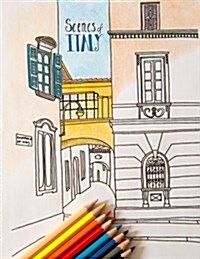 Scenes of Italy Adult Colouring Book (Paperback)