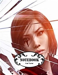Notebook Lined: Notebook Lined: Mirrors Edge 01 Notebook Journal Diary, 120 Lined Pages, 8.5 X 11 (Paperback)