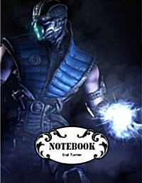 Notebook Lined: Mortal Combat 01: Notebook Journal Diary, 120 Lined Pages, 8.5 X 11 (Paperback)