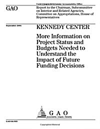 Kennedy Center: More Information on Project Status and Budgets Needed to Understand the Impact of Future Funding Decisions (Paperback)