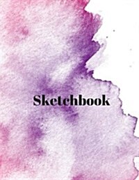 Sketchbook: 8.5 X 11 Large Sketchbook Journal White Unruled Drawing Paper, 100 Pages, Durable Soft Cover, for Artists and Studen (Paperback)