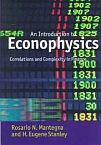 Introduction to Econophysics : Correlations and Complexity in Finance (Hardcover)