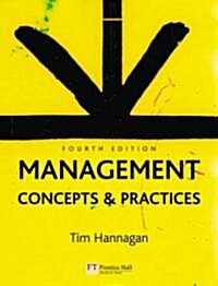 [중고] Management : Concepts and Practices (Paperback, 4 Rev ed)