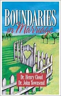 Boundaries in Marriage (Hardcover)