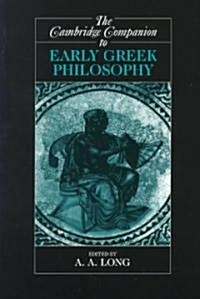 The Cambridge Companion to Early Greek Philosophy (Paperback)