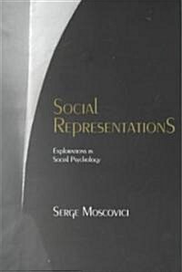 Social Representations: Essays in Social Psychology (Paperback)