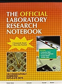 The Official Laboratory Research Notebook (100 Duplicate Sets) (Paperback)