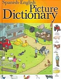 Spanish-English Picture Dictionary (Hardcover, Bilingual)