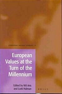 European Values at the Turn of the Millennium (Paperback)