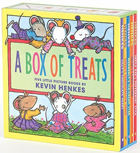 [중고] A Box of Treats: Five Little Picture Books about Lilly and Her Friends: A Christmas Holiday Book Set for Kids (Hardcover)