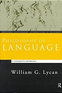 Philosophy of Language (Paperback)