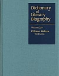 Dlb 209: Chicano Writers, Third Series (Hardcover)