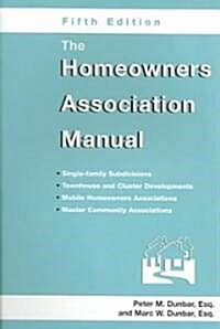 The Homeowners Association Manual (Paperback, 5)