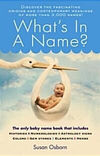 Whats in a Name? (Paperback, Original)