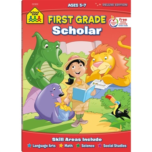 School Zone First Grade Scholar (Paperback)