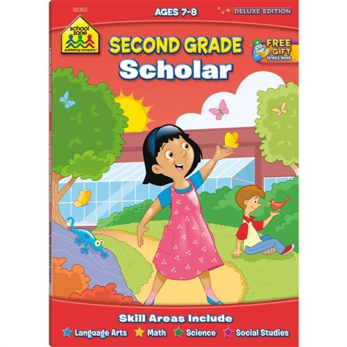 School Zone Second Grade Scholar (Paperback)