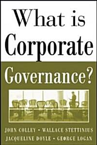 What Is Corporate Governance? (Paperback)