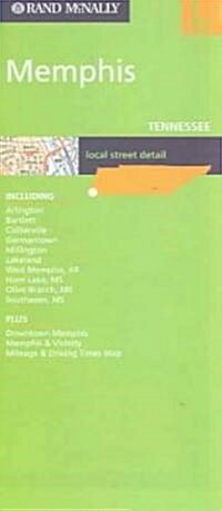 Rand McNally Memphis Tennessee (Paperback)