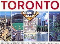 Toronto, Canada Popout Map (Paperback)