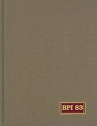 Bookmans  Price Index (Hardcover)
