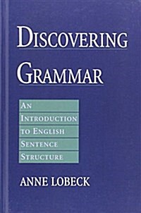 [중고] Discovering Grammar: An Introduction to English Sentence Structure (Hardcover, 3)