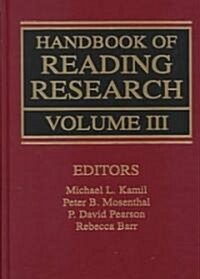 Handbook of Reading Research (Hardcover)