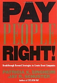 [중고] Pay People Right! (Hardcover)