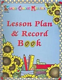 Sunflowers Lesson Plan & Record Book (Spiral)