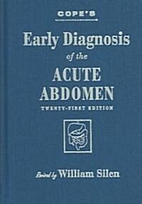 Copes Early Diagnosis Of The Acute Abdomen (Hardcover, 21th)