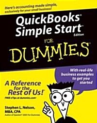 QuickBooks Simple Start for Dummies (Paperback)