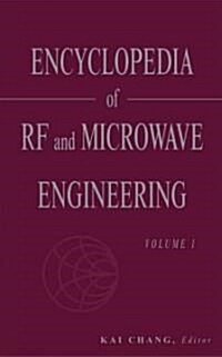 Encyclopedia of RF and Microwave Engineering, 6 Volume Set (Hardcover)
