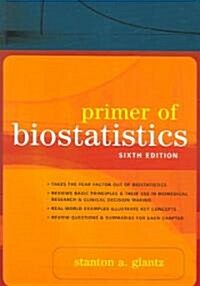 Primer Of Biostatistics (Paperback, CD-ROM, 6th)