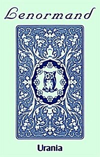 Lenormand Orakelkarten Blaue Eule (Hardcover)