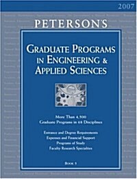 Petersons Graduate Programs in Engineering & Applied Sciences 2007 (Hardcover, 41th)