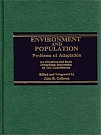 Environment and Population (Hardcover)