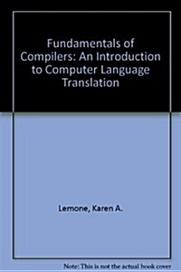 [중고] Fundamentals of Compilers (Hardcover)