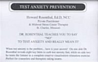 Test Anxiety Prevention (Cassette)
