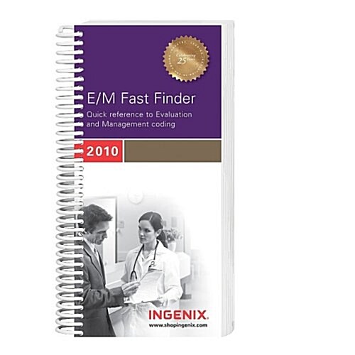 E/M Fast Finder 2010 (Paperback, 1st, Spiral)